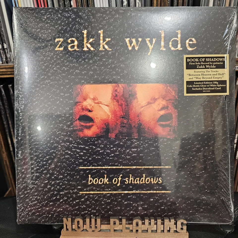 ZAKK WYLDE Book of Shadows LIMITED Colored Vinyl Record 2LP NEW/SEALED zack wild - Image 3 of 4