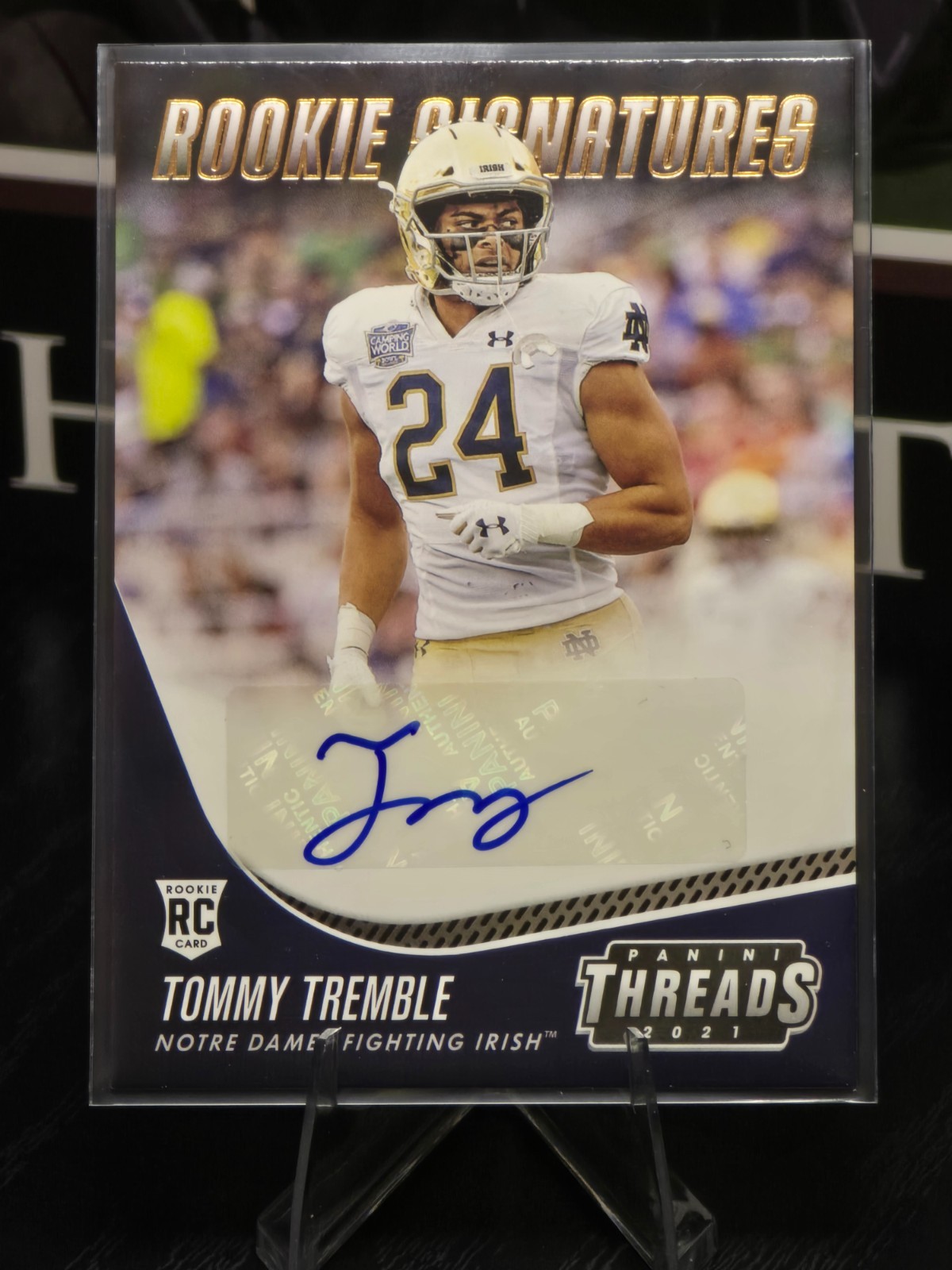 Tommy Tremble Panini Prizm Draft Picks Draft Picks Autographs #TTR Autograph-Blue
