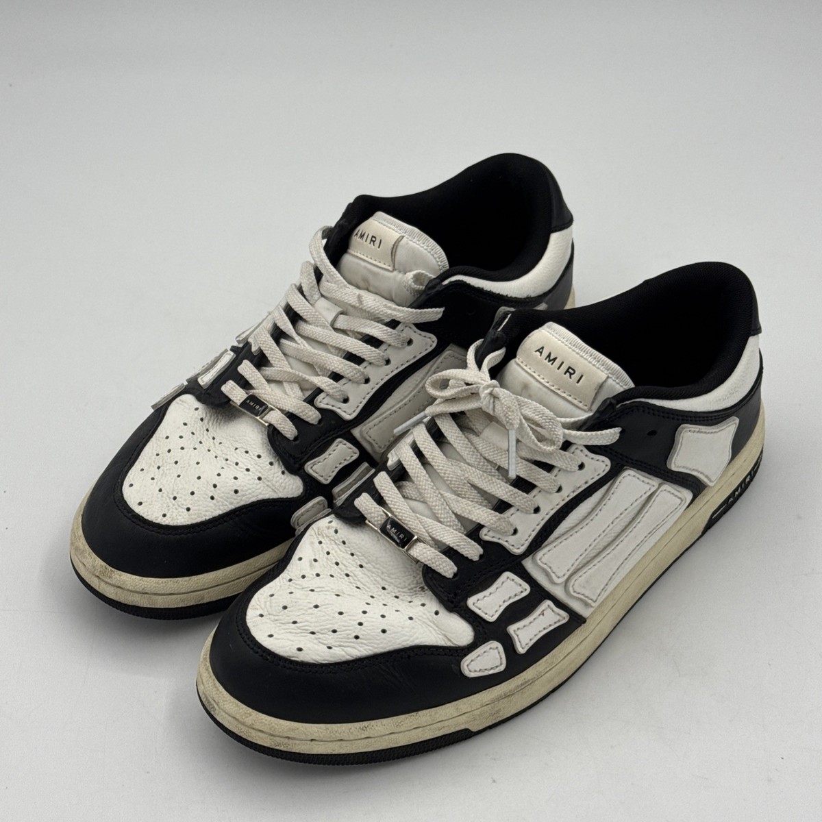 靴 AMIRI SKEL TOP LOW BONE DUNK 26cm Amiri Skel Top Low Black White White Bones 2182001-1142009
