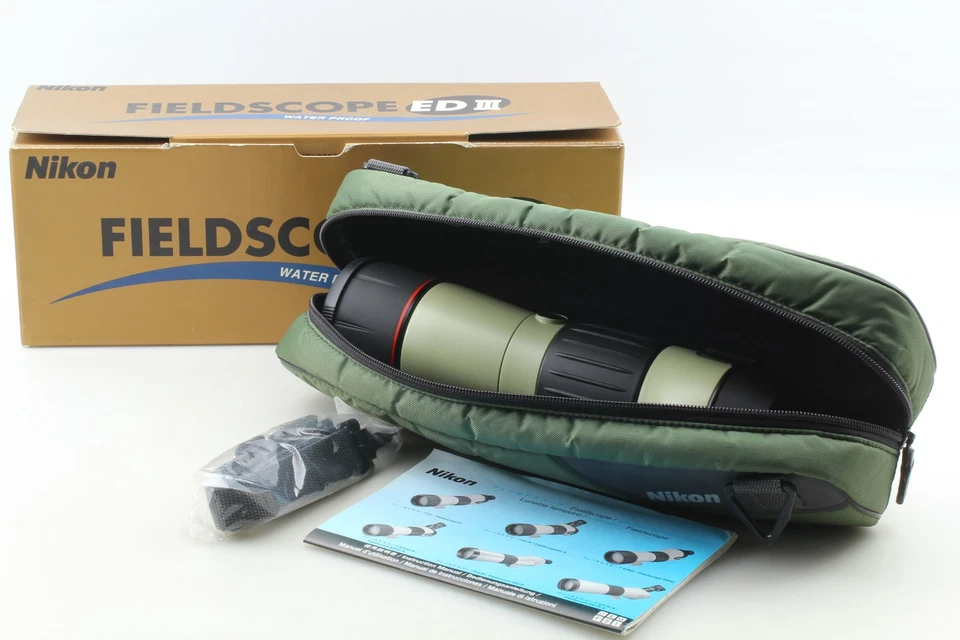 [MINT+++ in BOX] Nikon Field Scope ED III D=60 P w/ Eye Piece 20-45x From JAPAN - Image 3 of 4
