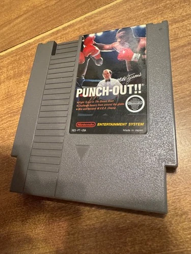 Mike Tyson's Punch-Out!! (Nintendo NES) authentic boxing sport video game Punch