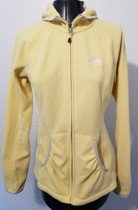 womens yellow north face hoodie