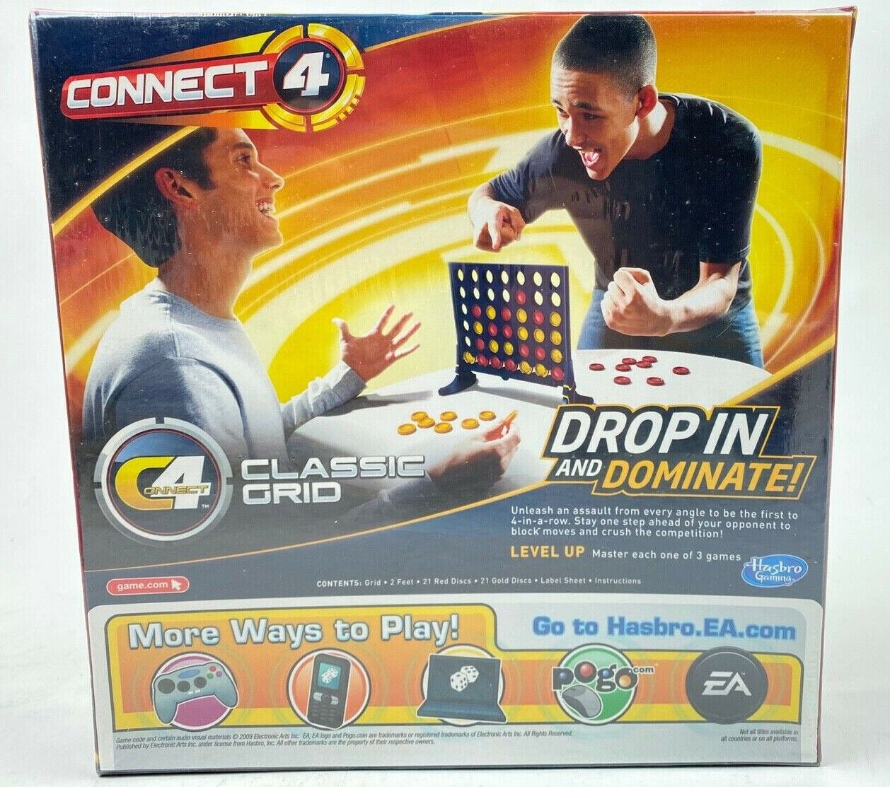  Hasbro Gaming Connect 4 Classic Grid,4 in a Row Game