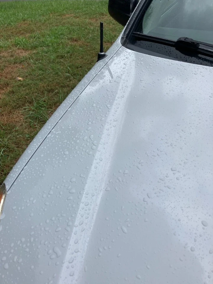 Mástil de antena de aluminio negro corto de 4" radio AM/FM para Dodge Durango 1998-2009 Foto 4 de 4