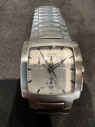 LONGINES Opposition Chronograph Chrono with Box & Paperwork - Picture 3 of 9
