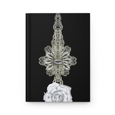 Hardcover Journal Matte JEWEL OF LIGHT 2 black