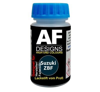 Lackstift für Suzuki ZBF Twilight Blue Perl Metallic schnelltrocknend Tupflack A