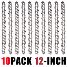 12-inch ChainSaw Chain fit Sun Joe SWJ698E 9A / Oregon S45- 3/8" - .050" - 45 DL