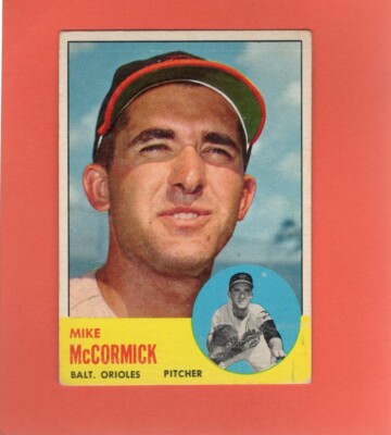 1963 Topps Baseball (#439-576) - Pick A Card, P-NM condition