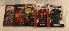 Warhammer books set of 5 , paperback