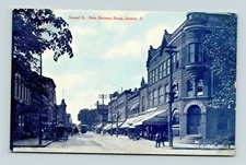 IRONTON OHIO SECOND STREET MAIN BUSINESS STREET (E-1-2)