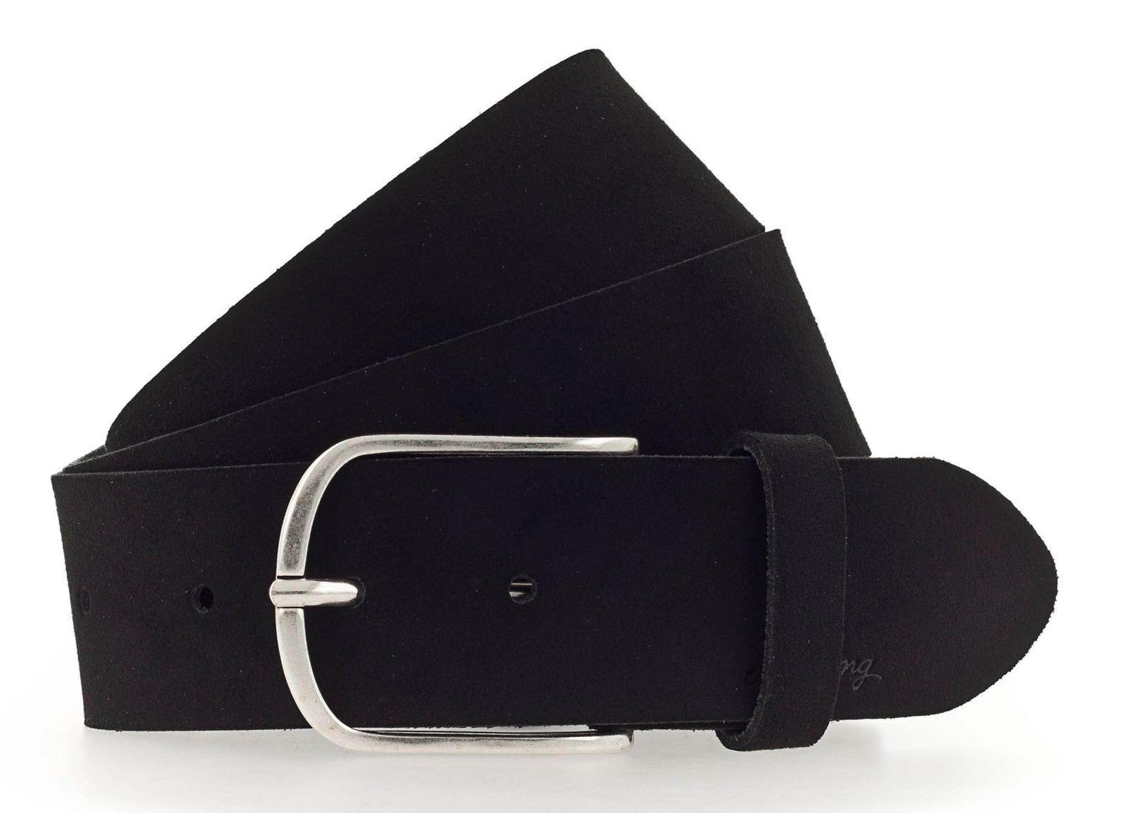 MUSTANG belt Women Leather Belt W80 Black
