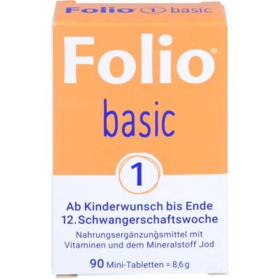 STERIPHARM PHARMAZEUTISCHE PRODUKTE GMBH & CO. KG FOLIO 1 Basic Filmtabletten 90 St PZN18671338