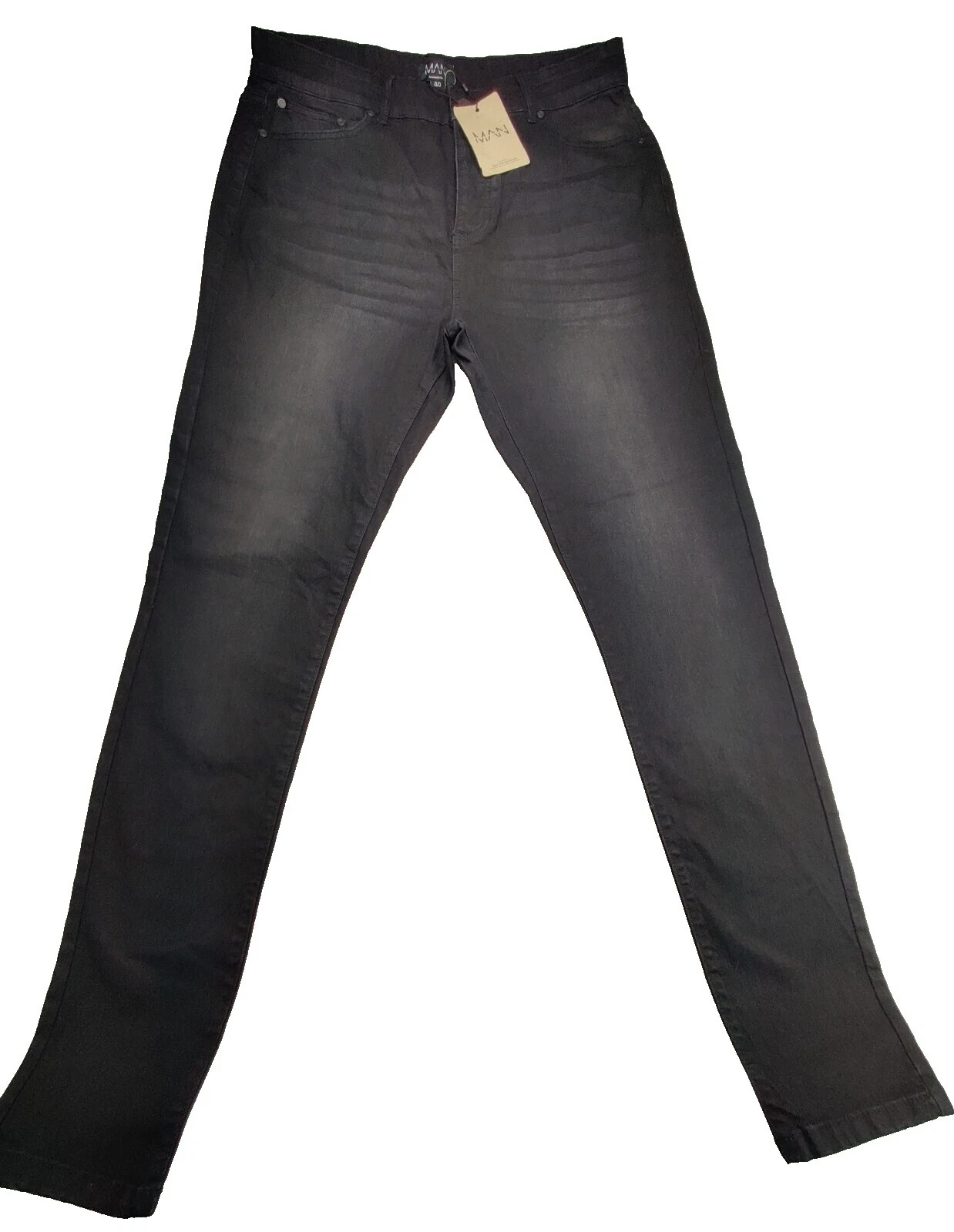 Boohoo Black Jeans for Men