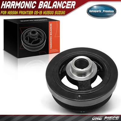 Engine Harmonic Balancer for Nissan Frontier 05-19 NV1500 12-21 Suzuki Equator