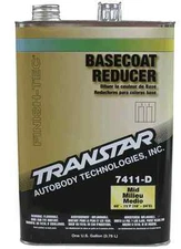 1 Gallon Transtar Finish-Tec Auto Paint Basecoat Reducer 7411-D - Medium Speed