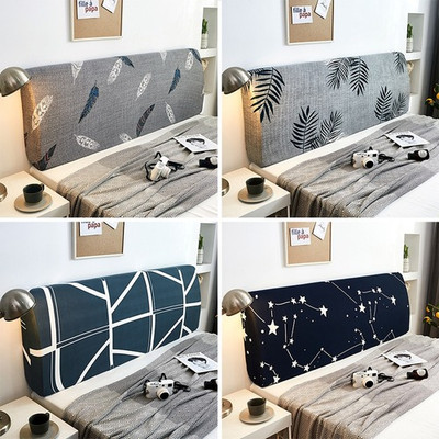 Printed Elastic All-inclusive Bed Head Cover Headboard Cover Universal Washable