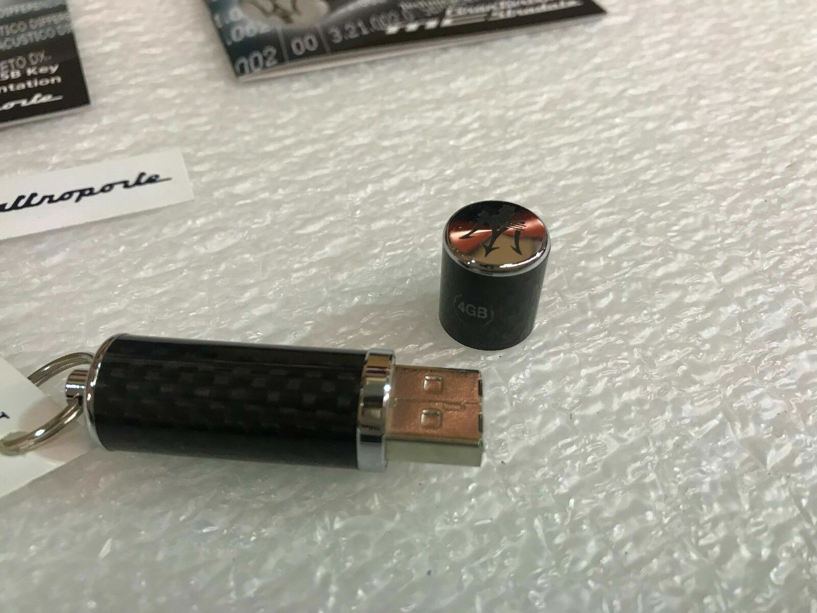 MASERATI COUPE SPYDER GRANCABRIO USB KEY TECHNICAL DOCUMENTATION 4GB OEM