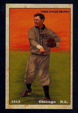 1912 Mordecai 3-Fingers Brown, Chicago Cubs Centennial / FREE SHIP / NM+