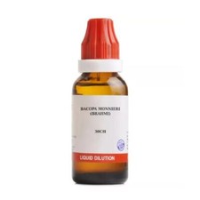 BJain Bacopa Monnieri Brahmi  30ml  Select Potency 