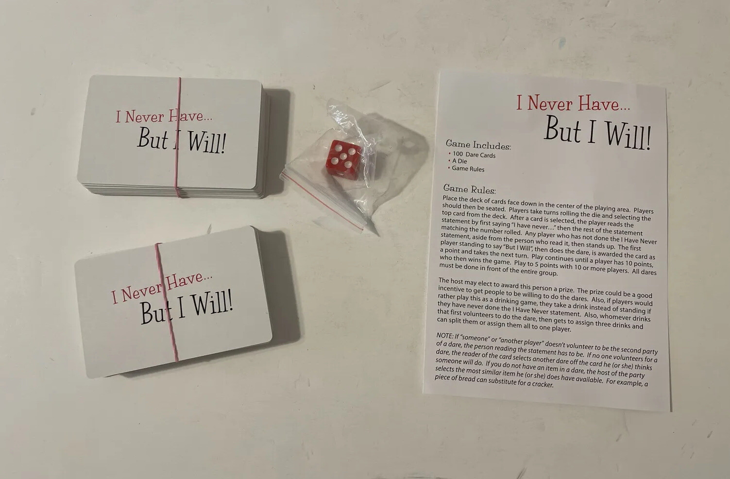 I Never Have...But I Will - Dare/Party Game by Kheper Games - 2017 Ed - Complete