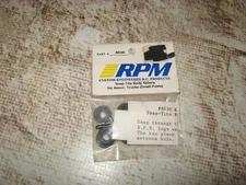 Vintage RC RPM Associated HD Body Savers Plastic Black (4) 8030