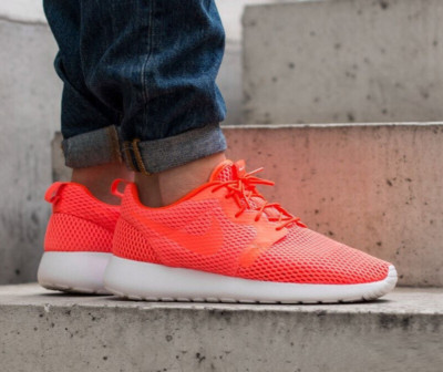 Nike Roshe One Hyperfuse Breathe 2015 - Neon Orange - Größe UK 12 (EU 47,5) US 13