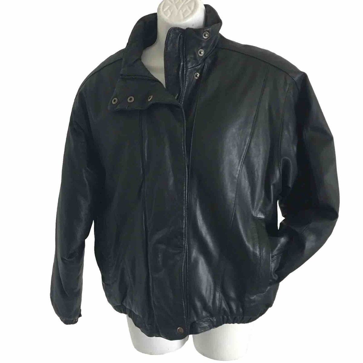 り*ん様 90s Eddie Bauer short leather bombe り*ん様 90s Eddie Bauer short leather bombe Vintage Eddie