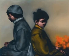 Rafael Coronel Poster or Rolled Canvas Print "UNTITLED"