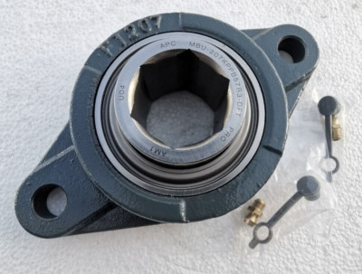 Filiera Per Tubi Cuscinetto A Flangia Duttile 1-1/4" Con Sigilli Triple-Lip - Modello 207KPPB57-H-DFT, Sostituto Progressivo# 213025 Cuscinetto Flangiato 1-1/4 - Foto 11