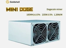 Goldshell Mini DOGE/LTC 185Mh/s Box miner NO PSU.
