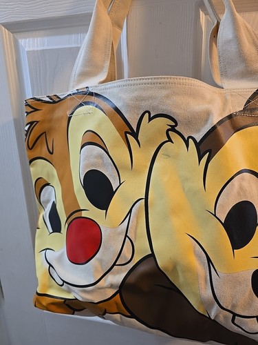 Disney Chip N Dale große Tasche mit 3D Schwänzen weiß/braun - Bild 4 von 16