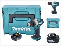 Makita Ddf 489 M1J Akku Bohrschrauber 18 V 73 Nm + 1X Akku 4,0 Ah + Makpac