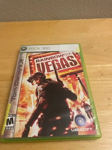 Tom Clancy's Rainbow Six: Vegas (Microsoft Xbox 360, 2006) With Manual CIB