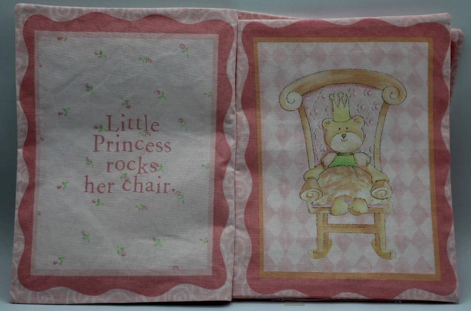 Libro bebé de tela suave A Busy Day For Little Princess - LNC cosido Foto 3 de 4