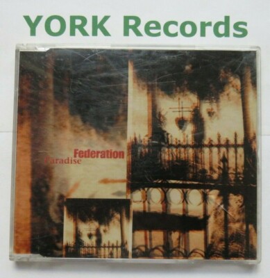 FEDERATION - Paradise - Excellent Condition CD Single Indochina ID037CD