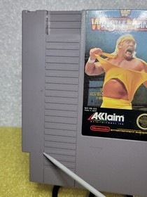 WWF Wrestlemania NES solo cartuccia Nintendo vintage senza manuale testata e funzionante