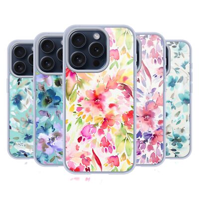 NINOLA ABSTRAKTE NATURBLUMEN GELHÜLLE KOMPATIBEL MIT APPLE iPHONE HANDYS/MAGSAFE