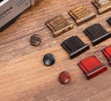 Artisan Wood Soft Shutter Button  Hot Shoe Cover Leica Fujifilm Canon Nikon 