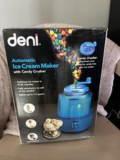 BRAND NEW DENI AUTOMATIC ICE CREAM MAKER WITH CANDY CRUSHER 5201