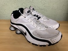 Nike Shox Turbo 366410 004 White / Black Silv...