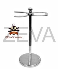 Stainless Steel Straight Razor Shaving Brush Stand Holder