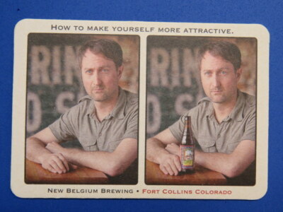Beer Brewery Coaster ~ New Begium Brewing ~ How To Make Yourself More Attractive