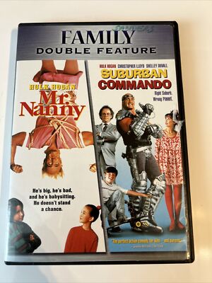 Mr. Nanny / Suburban Commando (DVD 2-Film) Actionkomödie Sci-Fi Hulk Hogan NEU +