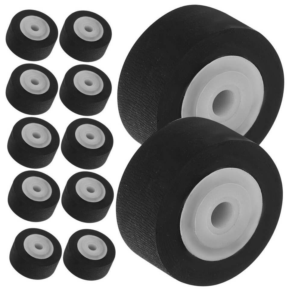 5 Pezzi Rullo Di Pressione Gomma Per Registratore Cassette - 10.5x7.9x2mm, Per Deck E Autoradio - Foto 5