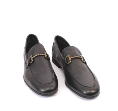 Frau 2495 Black Leather Moccasins Loafers Shoes 39 / US 6 | eBay