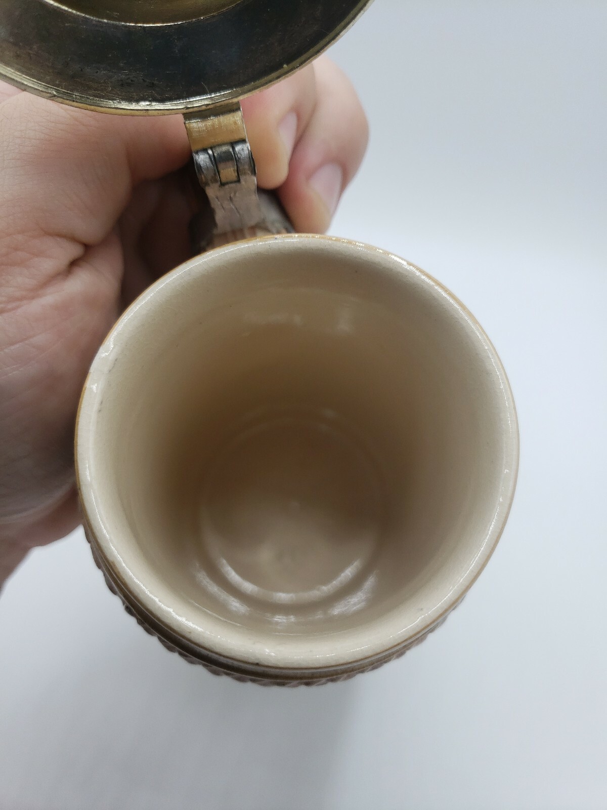 Vintage 66 DBGM German Beer Stein with Lid 7” Tall eBay