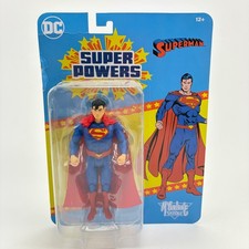 McFarlane Toys DC Super Powers Superman Action Figure Retro Reborn Damaged Card