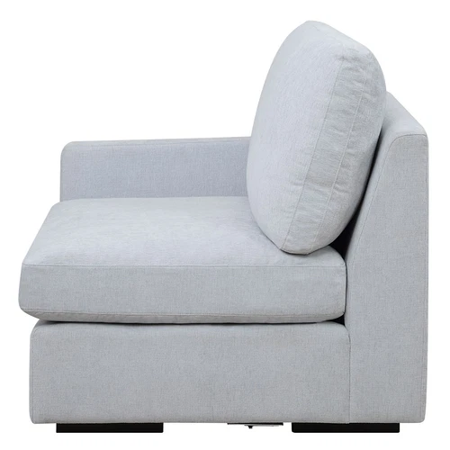 Uttermost Refuge Cloud Blue Left Arm Facing Sofa - Picture 2 of 6