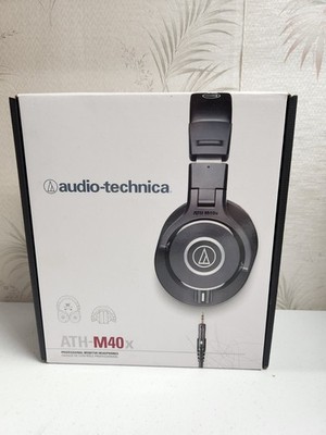 Audio-Technica ATH-M40x Professional Studio Monitor Headphone Black New Open Box